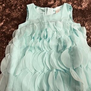 Cherokee Light Blue Layered Kids Dress